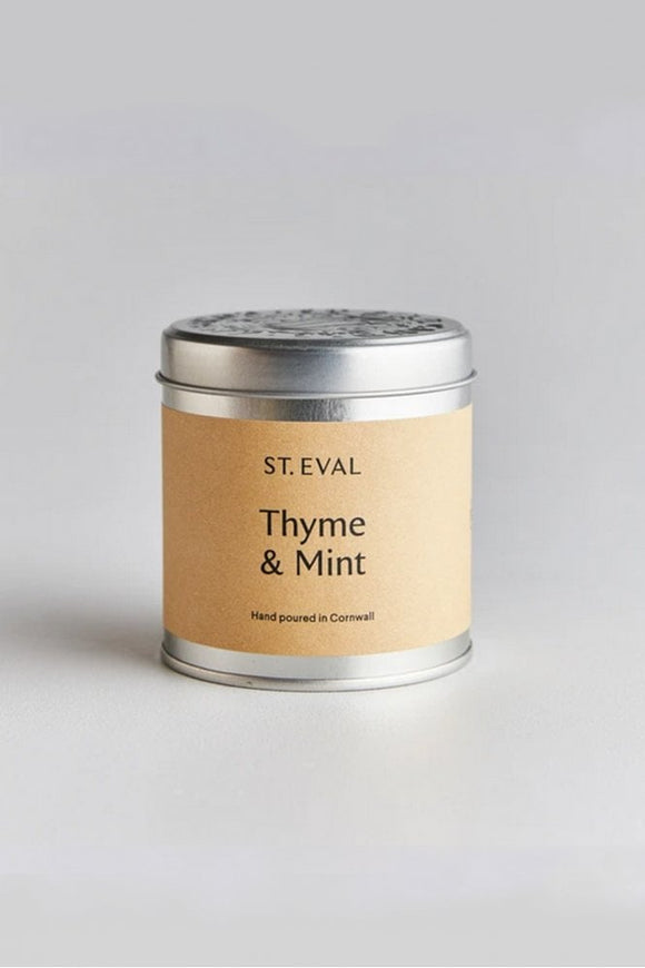 St Eval Thyme & Mint Tinned Candle - Gifteasy Online