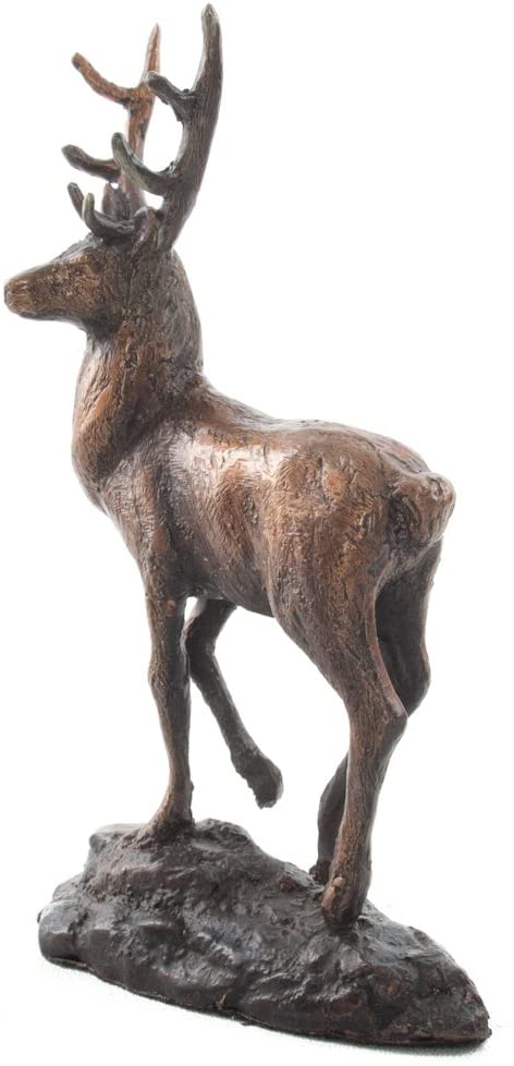 Frith Solid Bronze Sculpture Of Red Deer Stag By Bryan Collins - Gifteasy Online