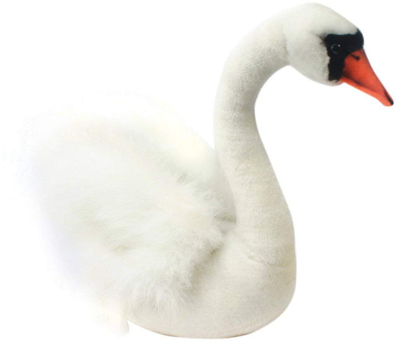 Plush Soft Toy White Swan by Hansa. 2983 - Gifteasy Online
