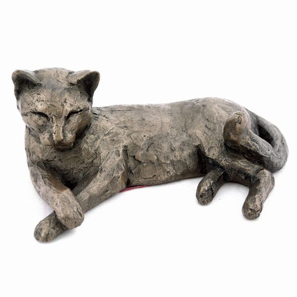 Blue Poppy Tinkabelle  Cat by Paul Jenkins - Frith Sculptures - Gifteasy Online