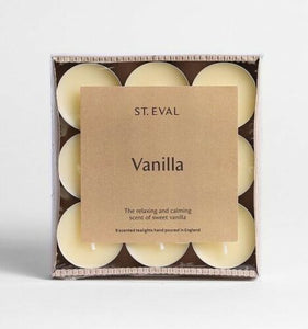 St Eval Vanilla set of 9 Tealights - Gifteasy Online