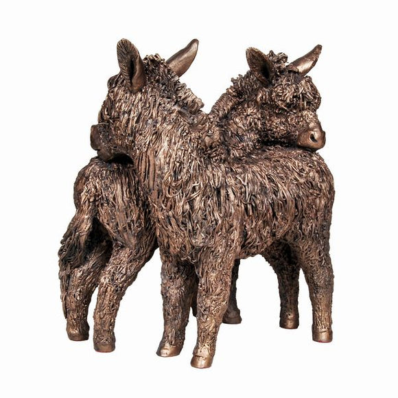 Frith Sculptures  Donkeys Friendly - Gifteasy Online