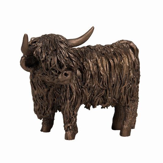 Frith Sculptures  Highland Cow Standing Small - Gifteasy Online