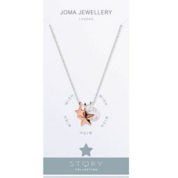 Story Wish Rose Gold Necklace By Joma Jewellery - Gifteasy Online